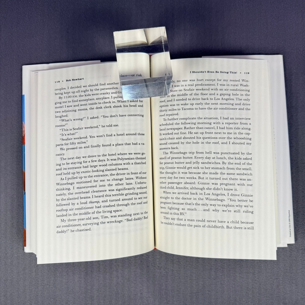 Bob‎ Newhart I Shouldn't Even Be Doing This Hardcover 1st Ed 1st Print Memoir - Picture 9 of 9